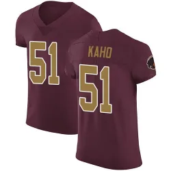 Men's Ale Kaho Washington Commanders No.51 Elite Burgundy Alternate Vapor Untouchable Jersey