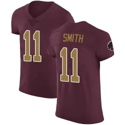 Men's Alex Smith Washington Commanders No.11 Elite Burgundy Alternate Vapor Untouchable Jersey