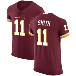 Men's Alex Smith Washington Commanders No.11 Elite Burgundy Team Color Vapor Untouchable Jersey