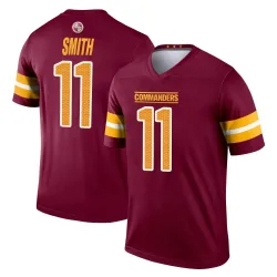 Men's Alex Smith Washington Commanders No.11 Legend Burgundy Jersey