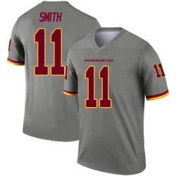Men's Alex Smith Washington Commanders No.11 Legend Inverted Jersey - Gray