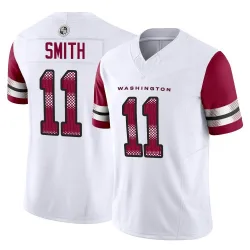 Men's Alex Smith Washington Commanders No.11 Limited Vapor F.U.S.E. Jersey - White