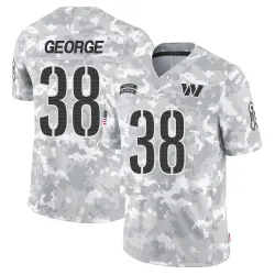 Men's Allan George Washington Commanders No.38 Limited 2024 Salute to Service Jersey - Arctic Camo