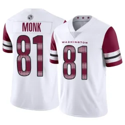 Men's Art Monk Washington Commanders No.81 Limited Vapor Jersey - White