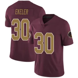 Men's Austin Ekeler Washington Commanders No.30 Limited Burgundy Alternate Vapor Untouchable Jersey