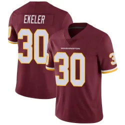 Men's Austin Ekeler Washington Commanders No.30 Limited Burgundy Team Color Vapor Untouchable Jersey