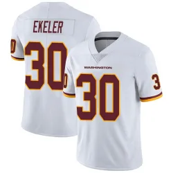 Men's Austin Ekeler Washington Commanders No.30 Limited Vapor Untouchable Jersey - White