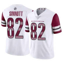 Men's Ben Sinnott Washington Commanders No.82 Limited Vapor Jersey - White