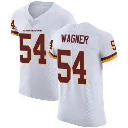 Men's Bobby Wagner Washington Commanders No.54 Elite Vapor Untouchable Jersey - White