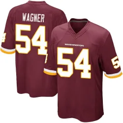 Men's Bobby Wagner Washington Commanders No.54 Game Burgundy Team Color Jersey