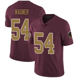 Men's Bobby Wagner Washington Commanders No.54 Limited Burgundy Alternate Vapor Untouchable Jersey