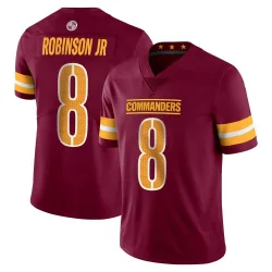 Men's Brian Robinson Jr. Washington Commanders No.8 Limited Vapor Burgundy Jersey