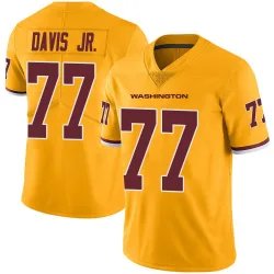 Men's Carl Davis Jr. Washington Commanders No.77 Limited Color Rush Jersey - Gold