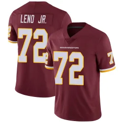Men's Charles Leno Jr. Washington Commanders No.72 Limited Burgundy Team Color Vapor Untouchable Jersey