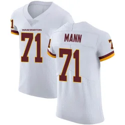 Men's Charles Mann Washington Commanders No.71 Elite Vapor Untouchable Jersey - White