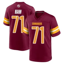 Men's Charles Mann Washington Commanders No.71 Game Burgundy Jersey