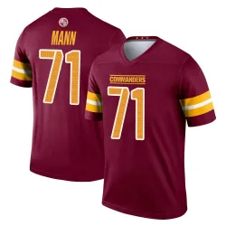 Men's Charles Mann Washington Commanders No.71 Legend Burgundy Jersey