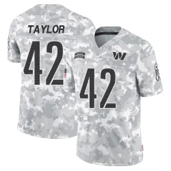 Men's Charley Taylor Washington Commanders No.42 Limited 2024 Salute to Service Jersey - Arctic Camo