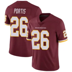 Men's Clinton Portis Washington Commanders No.26 Limited Burgundy Team Color Vapor Untouchable Jersey