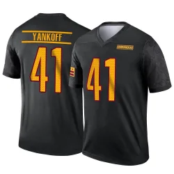Men's Colson Yankoff Washington Commanders No.41 Legend Alternate Jersey - Black