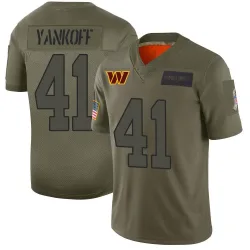 Men's Colson Yankoff Washington Commanders No.41 Limited 2019 Salute to Service Jersey - Camo