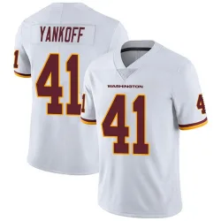 Men's Colson Yankoff Washington Commanders No.41 Limited Vapor Untouchable Jersey - White