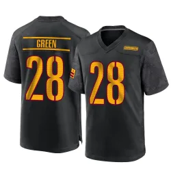 Men's Darrell Green Washington Commanders No.28 Game Alternate Jersey - Black