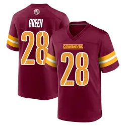 Men's Darrell Green Washington Commanders No.28 Game Burgundy Jersey