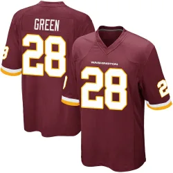 Men's Darrell Green Washington Commanders No.28 Game Burgundy Team Color Jersey