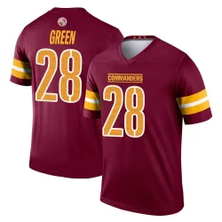Men's Darrell Green Washington Commanders No.28 Legend Burgundy Jersey