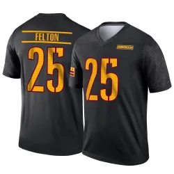 Men's Demetric Felton Washington Commanders No.25 Legend Alternate Jersey - Black