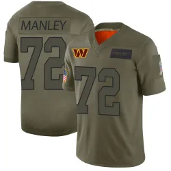 Men's Dexter Manley Washington Commanders No.72 Limited 2019 Salute to Service Jersey - Camo