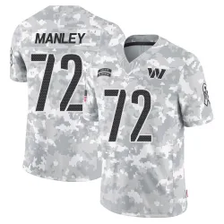 Men's Dexter Manley Washington Commanders No.72 Limited 2024 Salute to Service Jersey - Arctic Camo