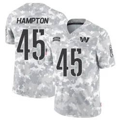 Men's Dominique Hampton Washington Commanders No.45 Limited 2024 Salute to Service Jersey - Arctic Camo