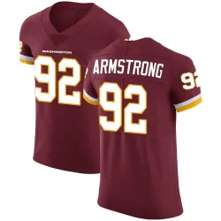 Men's Dorance Armstrong Washington Commanders No.92 Elite Burgundy Team Color Vapor Untouchable Jersey