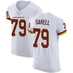 Men's Foster Sarell Washington Commanders No.79 Elite Vapor Untouchable Jersey - White