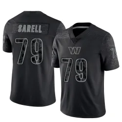 Men's Foster Sarell Washington Commanders No.79 Limited Reflective Jersey - Black