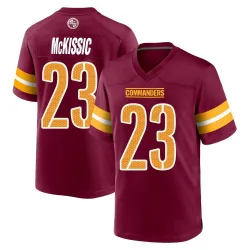 Men's J.D. McKissic Washington Commanders No.23 Game Burgundy Jersey