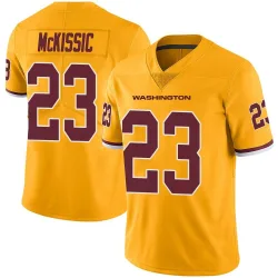 Men's J.D. McKissic Washington Commanders No.23 Limited Color Rush Jersey - Gold