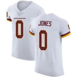 Men's Jacoby Jones Washington Commanders No.0 Elite Vapor Untouchable Jersey - White