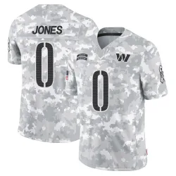 Men's Jacoby Jones Washington Commanders No.0 Limited 2024 Salute to Service Jersey - Arctic Camo