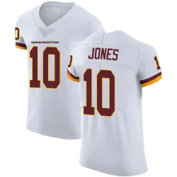Men's Jacoby Jones Washington Commanders No.10 Elite Vapor Untouchable Jersey - White