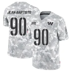 Men's Javontae Jean-Baptiste Washington Commanders No.90 Limited 2024 Salute to Service Jersey - Arctic Camo