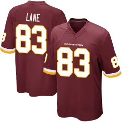 Men's Jaylin Lane Washington Commanders No.83 Game Burgundy Team Color Jersey