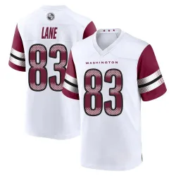Men's Jaylin Lane Washington Commanders No.83 Game Jersey - White