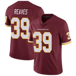 Men's Jeremy Reaves Washington Commanders No.39 Limited Burgundy Team Color Vapor Untouchable Jersey