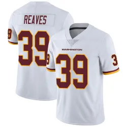 Men's Jeremy Reaves Washington Commanders No.39 Limited Vapor Untouchable Jersey - White