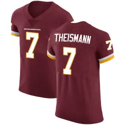 Men's Joe Theismann Washington Commanders No.7 Elite Burgundy Team Color Vapor Untouchable Jersey