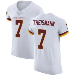 Men's Joe Theismann Washington Commanders No.7 Elite Vapor Untouchable Jersey - White
