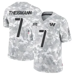 Men's Joe Theismann Washington Commanders No.7 Limited 2024 Salute to Service Jersey - Arctic Camo